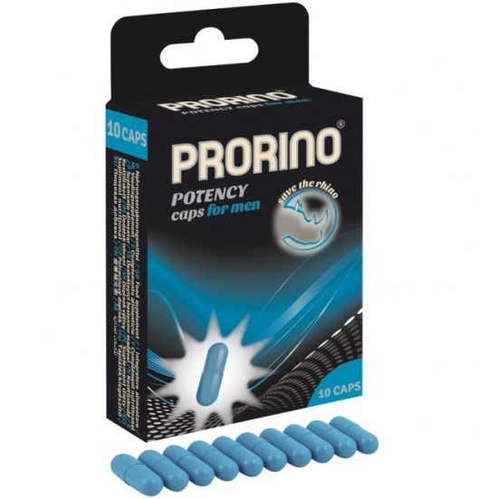 БАД для мужчин ero black line PRORINO Potency Caps for men - 10 капсул - Ero - купить с доставкой в Иваново