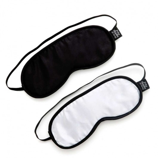 Набор из двух масок на глаза Soft Blindfold Twin Pack - Fifty Shades of Grey - купить с доставкой в Иваново