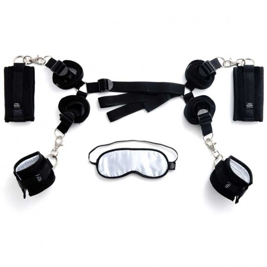 Комплект бондажа Under The Bed Restraints Kit - Fifty Shades of Grey - купить с доставкой в Иваново