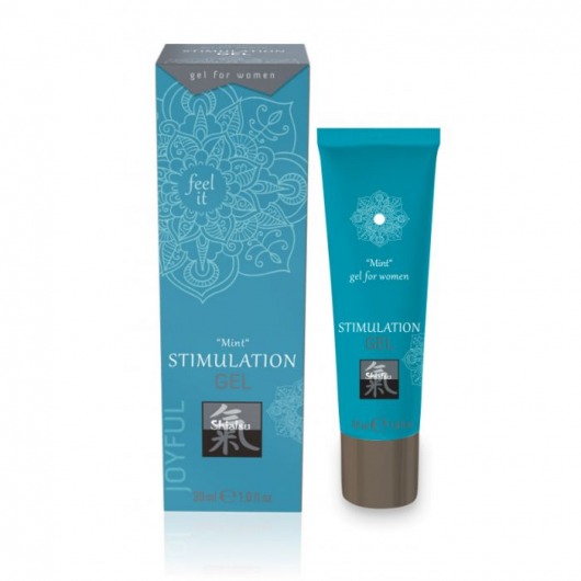 Возбуждающий интимный гель STIMULATION GEL Mint - 30 мл. - Shiatsu - купить с доставкой в Иваново