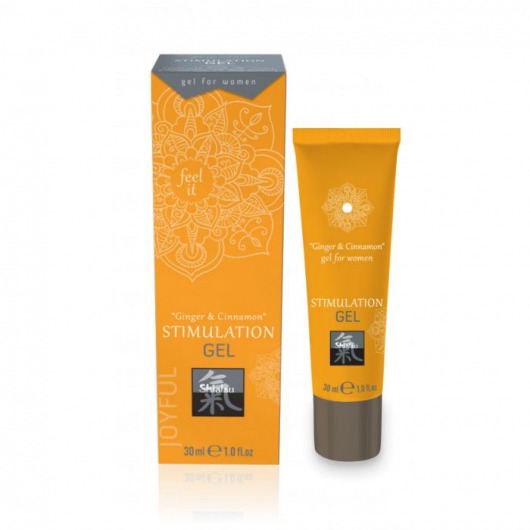 Возбуждающий интимный гель STIMULATION GEL Ginger   Cinnamon - 30 мл. - Shiatsu - купить с доставкой в Иваново