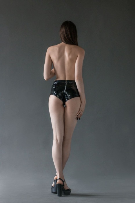 Черные трусики Crazier размера S-M с анальной насадкой - 8 см. - Lola Games - купить с доставкой в Иваново