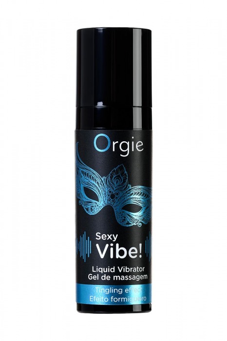 Гель для массажа ORGIE Sexy Vibe Liquid Vibrator с эффектом вибрации - 15 мл. - ORGIE - купить с доставкой в Иваново