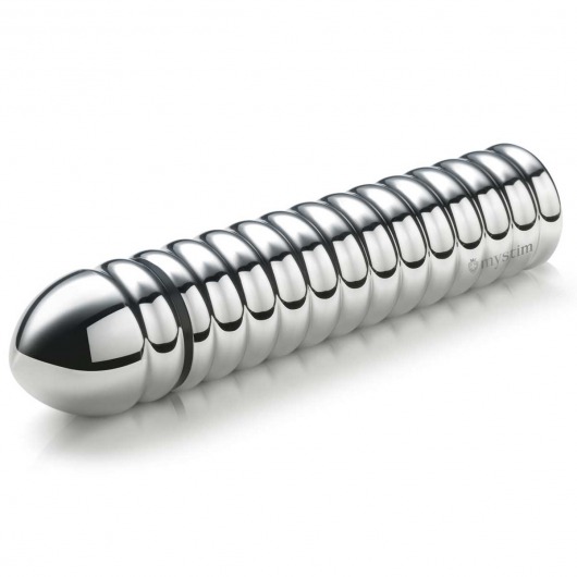 Рельефный фаллос для интенсивного электросекса Groovey George - 20 см. - MyStim - купить с доставкой в Иваново