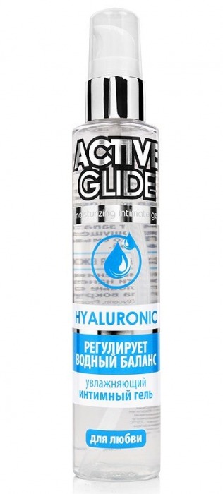 Увлажняющий интимный гель Active Glide Hyaluronic - 100 гр. - Биоритм - купить с доставкой в Иваново