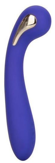 Фиолетовый вибромассажер с электростимуляцией Intimate Estim Petite G Wand - 19 см. - California Exotic Novelties - купить с доставкой в Иваново