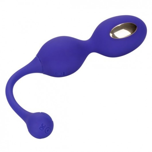 Фиолетовые виброшарики с электростимуляцией Impulse Intimate E-Stimulator Dual Kegel - California Exotic Novelties - купить с доставкой в Иваново