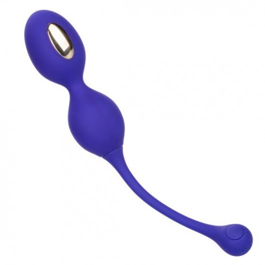 Фиолетовые виброшарики с электростимуляцией Impulse Intimate E-Stimulator Dual Kegel - California Exotic Novelties - купить с доставкой в Иваново