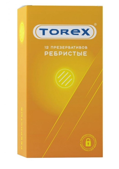 Текстурированные презервативы Torex  Ребристые  - 12 шт. - Torex - купить с доставкой в Иваново