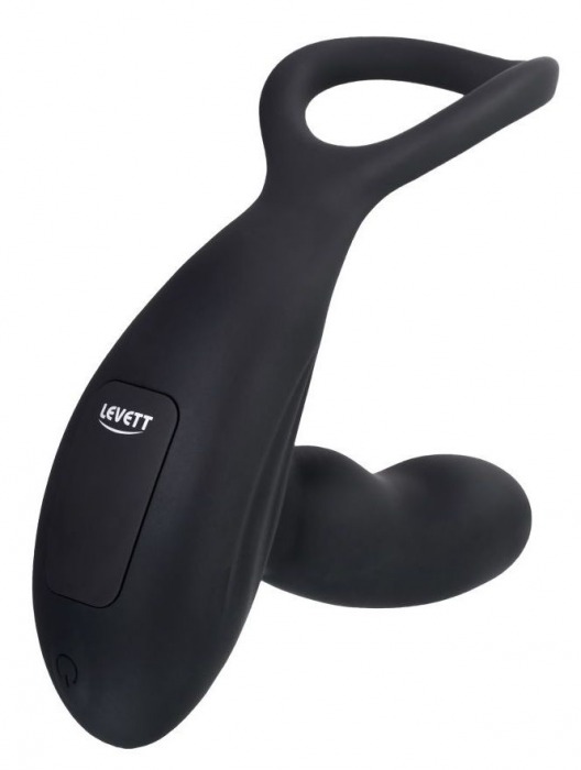 Черный стимулятор простаты Maud с вибрацией - Levett - в Иваново купить с доставкой
