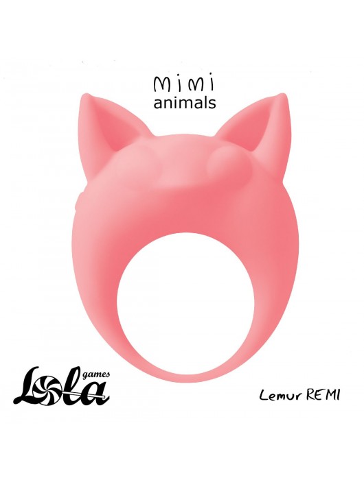 Оранжевое эрекционное кольцо Lemur Remi - Lola Games - в Иваново купить с доставкой