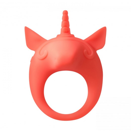 Оранжевое эрекционное кольцо Unicorn Alfie - Lola Games - в Иваново купить с доставкой