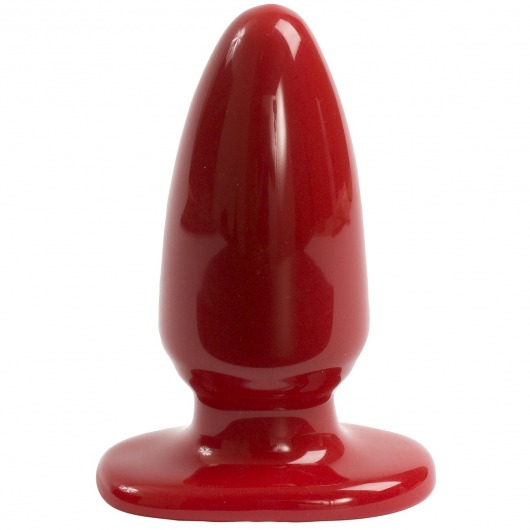 Анальная пробка Red Boy Large 5  Butt Plug - 13,2 см. - Doc Johnson