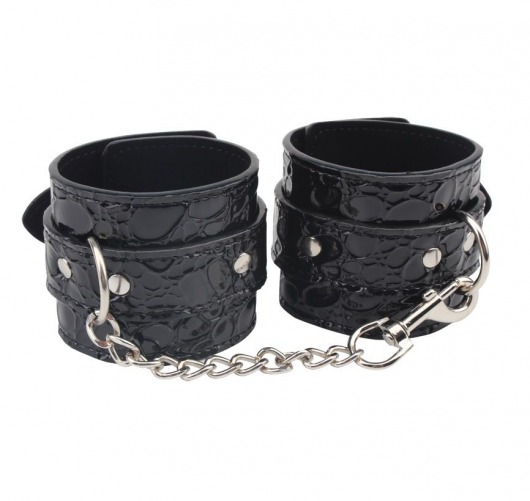 Черные наручники Be good Wrist Cuffs - Chisa - купить с доставкой в Иваново