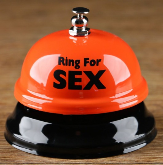 Настольный звонок RING FOR SEX - Сима-Ленд - купить с доставкой в Иваново