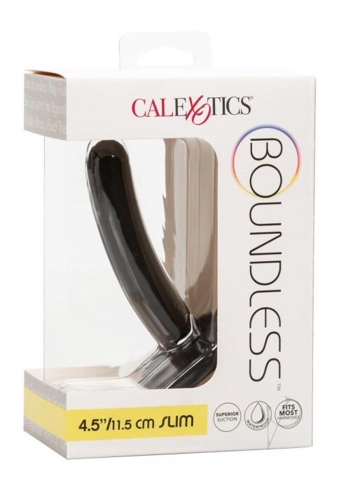 Черный анальный стимулятор 4.75” Slim Probe - 12 см. - California Exotic Novelties - купить с доставкой в Иваново