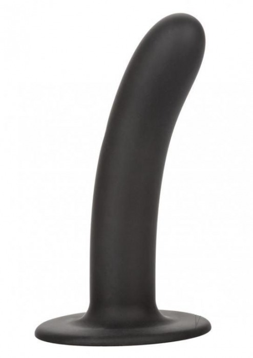 Черный анальный стимулятор Silicone Smooth Probe - 15,25 см. - California Exotic Novelties - купить с доставкой в Иваново