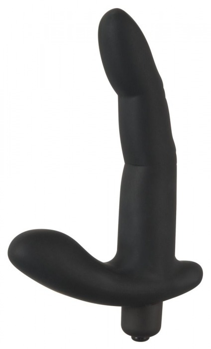 Черный вибромассажер простаты Naughty Finger Prostate Vibe - 13,8 см. - Orion - в Иваново купить с доставкой