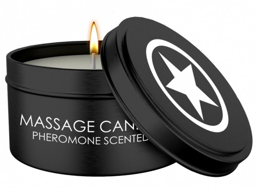 Массажная свеча с феромонами Massage Candle Pheromone Scented - Shots Media BV - купить с доставкой в Иваново