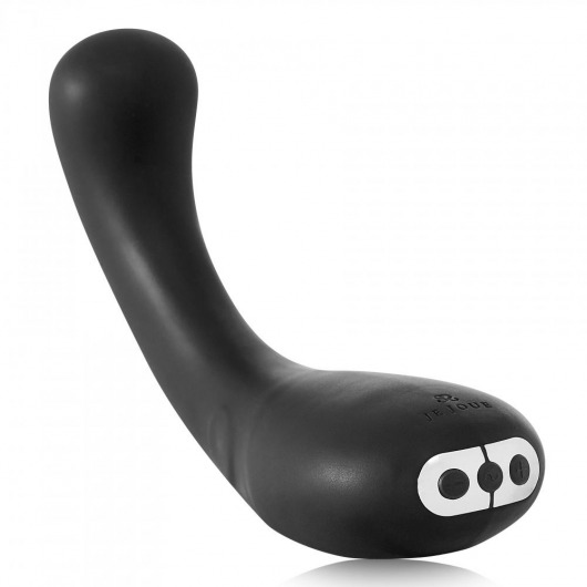 Черный гнущийся вибратор G-Kii G-Spot   Clitoral Vibrator - 23 см. - Je Joue