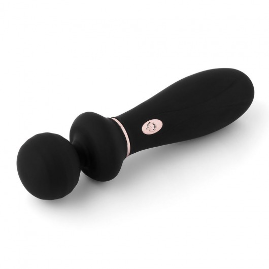 Черный вибратор So Divine Relax Portable Massage Wand - 24 см. - So divine