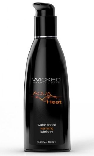 Согревающий лубрикант на водной основе Wicked AQUA HEAT - 60 мл. - Wicked - купить с доставкой в Иваново