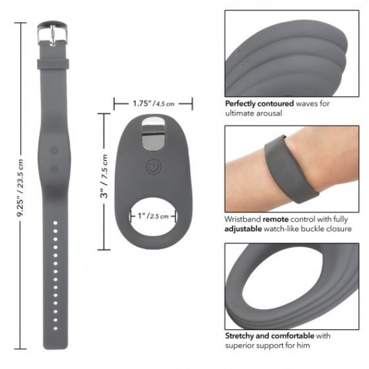 Серый вибронабор Silicone Remote Adventure Set - California Exotic Novelties
