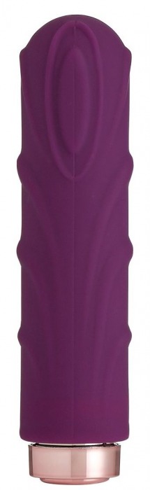 Фиолетовая вибропуля Love Sexy Silky Touch Vibrator - 9,4 см. - So divine