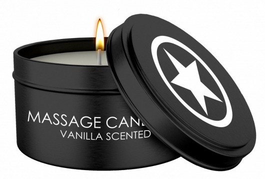 Массажная свеча с ароматом ванили Massage Candle - Shots Media BV - купить с доставкой в Иваново