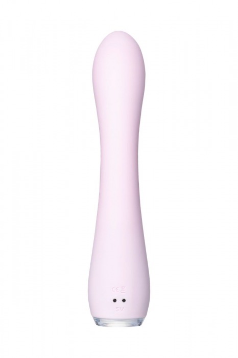 Нежно-розовый вибратор PPP SHIO-PRO - 21 см. - PPP