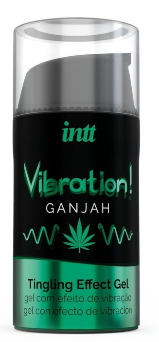 Жидкий интимный гель с эффектом вибрации Vibration! Ganjah - 15 мл. - INTT - купить с доставкой в Иваново