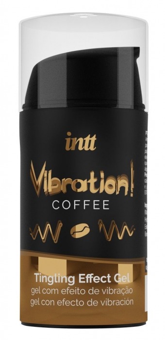 Жидкий интимный гель с эффектом вибрации Vibration! Coffee - 15 мл. - INTT - купить с доставкой в Иваново