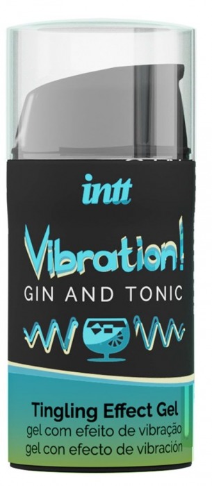 Жидкий интимный гель с эффектом вибрации Vibration! Gin   Tonic - 15 мл. - INTT - купить с доставкой в Иваново