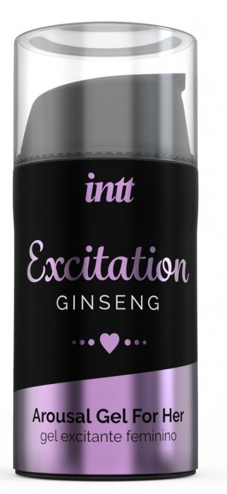 Женский возбуждающий интимный гель Excitation Ginseng - 15 мл. - INTT - купить с доставкой в Иваново