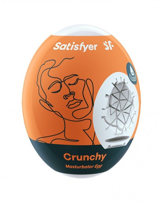 Мастурбатор-яйцо Satisfyer Crunchy Mini Masturbator - Satisfyer - в Иваново купить с доставкой