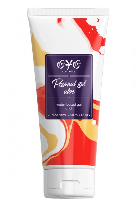 Анальная смазка на водной основе OYO Personal Gel Aloe - 50 мл. - OYO - купить с доставкой в Иваново