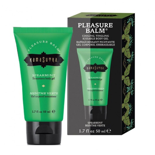 Возбуждающий бальзам для тела Pleasure Balm Spearmint - 50 мл. - Kama Sutra - купить с доставкой в Иваново