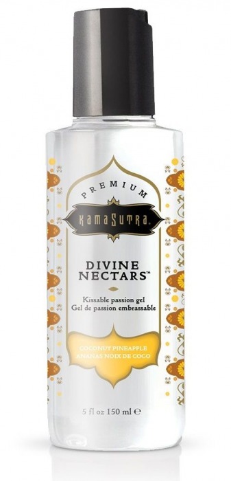 Гель-лубрикант на водной основе Divine Nectars Vanilla с ароматом ванили - 150 мл. - Kama Sutra - купить с доставкой в Иваново