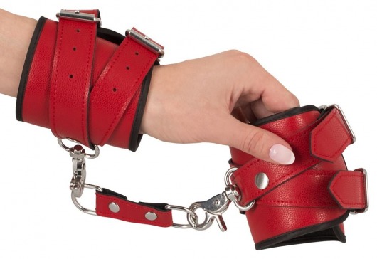 Красный комплект БДСМ-аксессуаров Harness Set - Orion - купить с доставкой в Иваново