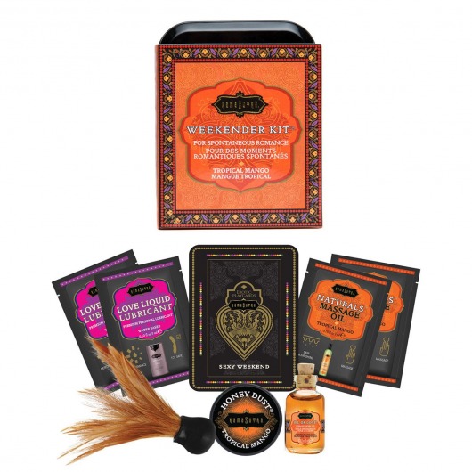 Эротический набор Weekender Kit Tropical Mango - Kama Sutra - купить с доставкой в Иваново