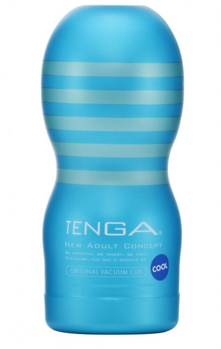 Мастурбатор с охлаждающей смазкой TENGA Original Vacuum Cup Cool - Tenga - в Иваново купить с доставкой