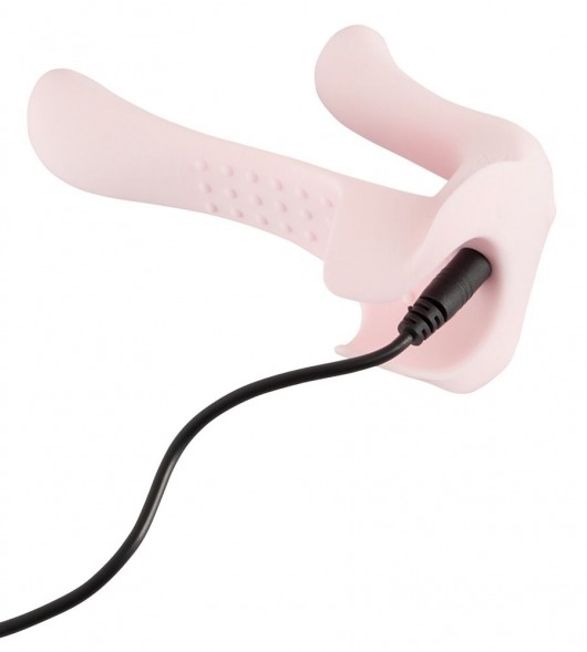 Розовый универсальный вибратор для пар Couples Vibrator - Orion