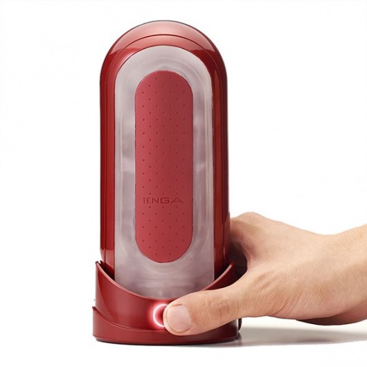 Красный мастурбатор Flip Zero Red   Warmer с подогревом - Tenga - в Иваново купить с доставкой