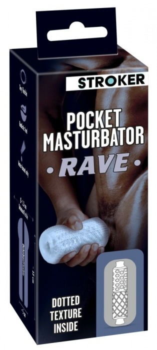 Прозрачный мастурбатор Pocket Masturbator Rave - Orion - в Иваново купить с доставкой