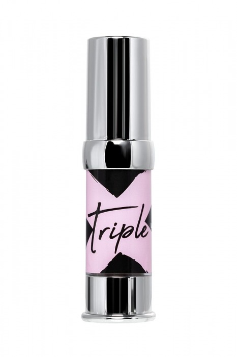 Возбуждающий гель с эффектом вибрации и охлаждения Triple X 3 in 1 Unisex Pleasure Enhancer Gel - 15 мл. - Secret Play - купить с доставкой в Иваново