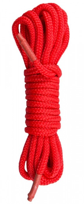 Красная веревка для связывания Nylon Rope - 5 м. - Easy toys - купить с доставкой в Иваново