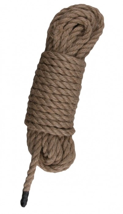 Пеньковая веревка для связывания Hemp Rope - 5 м. - Easy toys - купить с доставкой в Иваново