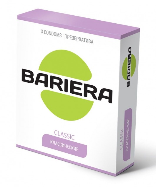 Классические презервативы Bariera Classic - 3 шт. - Bariera - купить с доставкой в Иваново