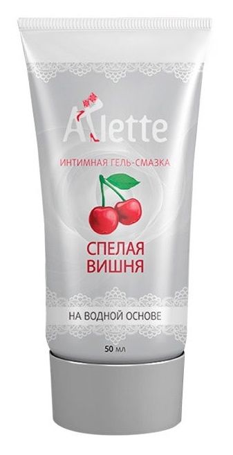 Интимная гель-смазка на водной основе Arlette  Спелая вишня  - 50 мл. - Arlette - купить с доставкой в Иваново