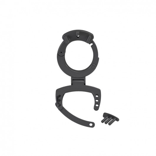 Кольцо с зажимом для мошонки для пояса верности Pubic Enemy - MyStim - купить с доставкой в Иваново